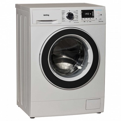 Стиральная машина Korting KWM 42ID1460 узкая, цвет белый