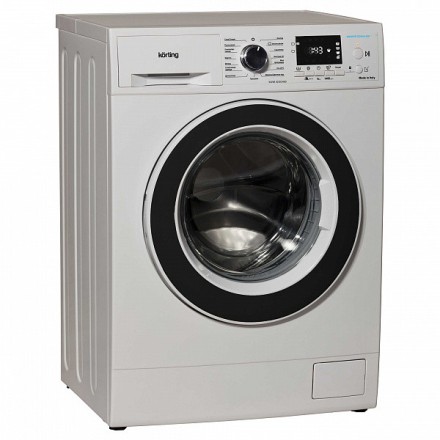 Стиральная машина Korting KWM 42ID1460 узкая, цвет белый