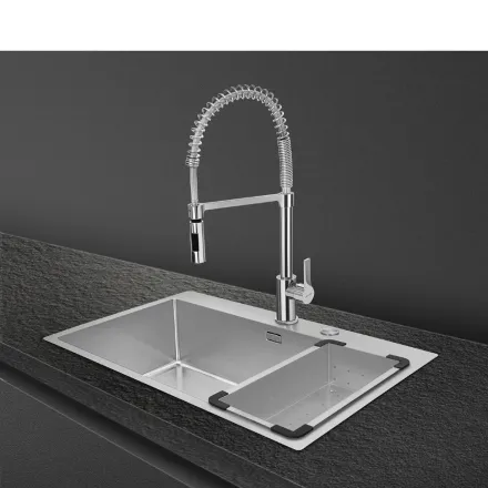 Мойка Smeg VR12S70RS нержавеющая сталь матовая