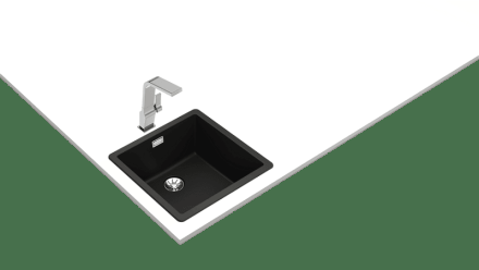 Кухонная мойка Teka Radea R10 40.40 M-TG Black carb
