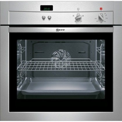 Духовой шкаф  Neff B14M42N0, цвет серебристый