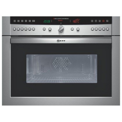 Духовой шкаф  Neff C67M70N0, цвет серебристый