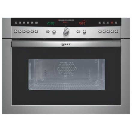 Духовой шкаф  Neff C67M70N0, цвет серебристый