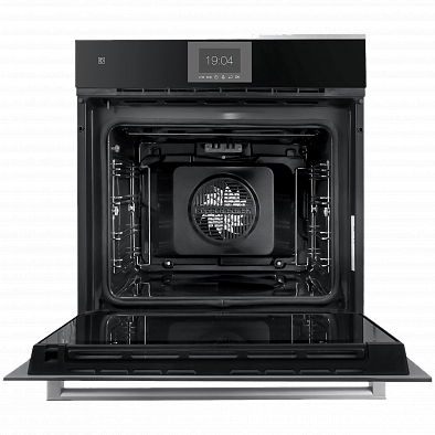 Духовой шкаф Kuppersbusch BP 6550.0 S1 stainless steel, цвет черное стекло