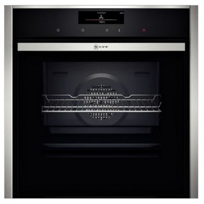 Духовой шкаф  Neff B58CT68H0, цвет серебристый