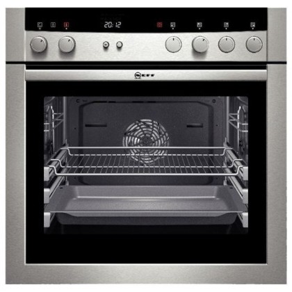 Духовой шкаф  Neff E15M63N3, цвет серебристый