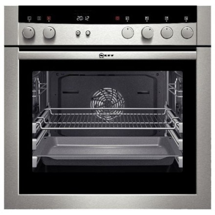 Духовой шкаф  Neff E15M63N3, цвет серебристый
