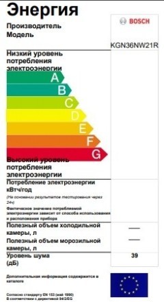 Двухкамерный холодильник Bosch KGN36NW21R