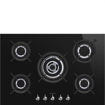 Варочная панель Smeg PV375CN газовая, цвет черный