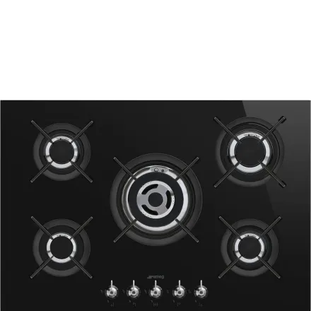 Варочная панель Smeg PV375CN газовая, цвет черный