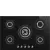 Варочная панель Smeg PV375CN газовая, цвет черный