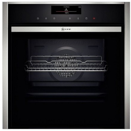 Духовой шкаф  Neff B58VT64N0, цвет серебристый