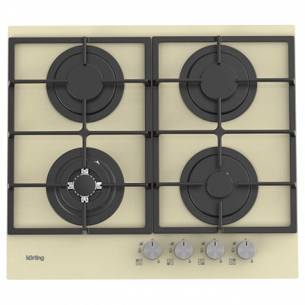Варочная панель Korting Hgg 6722 ctb стеклянная газовая