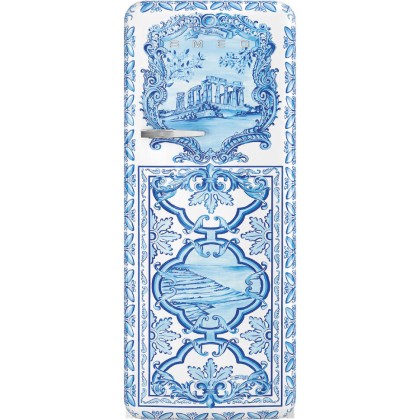 Холодильник Smeg FAB28RDGM5, цвет майолика