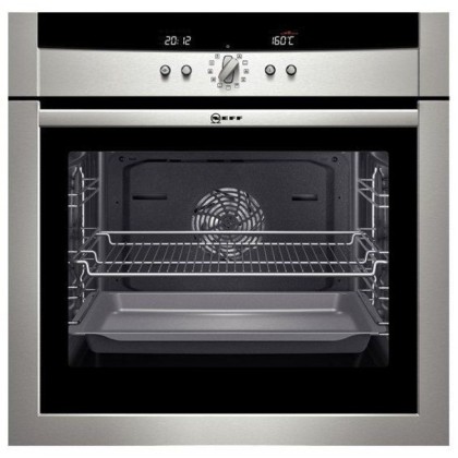 Духовой шкаф  Neff B15E42N3, цвет серебристый