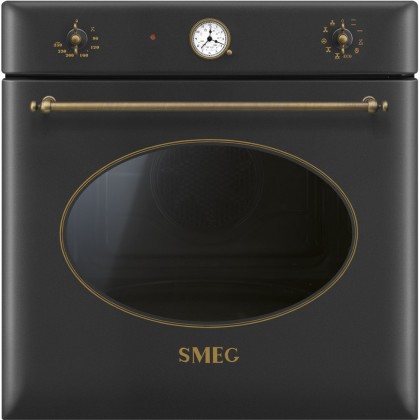 Духовой шкаф Smeg SF855AO, цвет антрацит