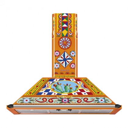 Вытяжка Smeg KT90DGC настенная, цвет Dolce & Gabbana