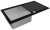 Кухонная мойка Teka Diamond RS15 1B 1D 86 BLACK черное стекло
