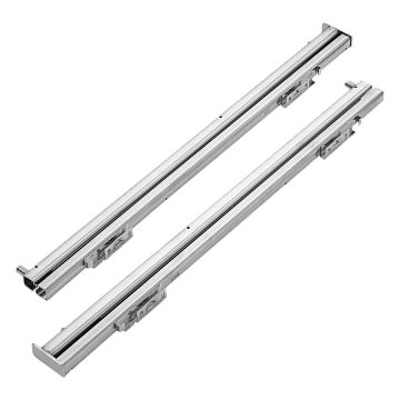 Направляющие Kuppersbusch ZB 1002 телескопические (1 пара), цвет нержавеющая сталь