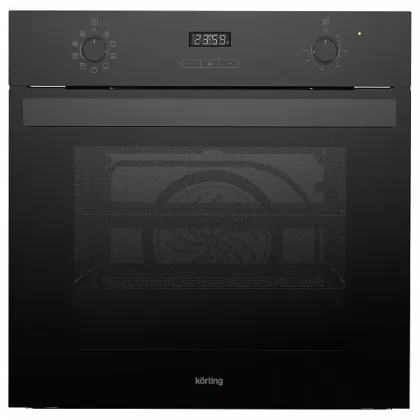 Духовой шкаф Korting OKB 591 CSGN, цвет черное стекло