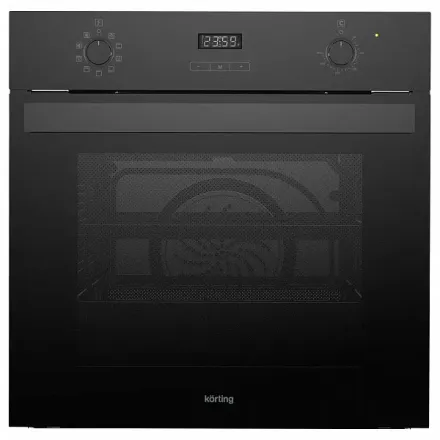 Духовой шкаф Korting OKB 591 CSGN, цвет черное стекло