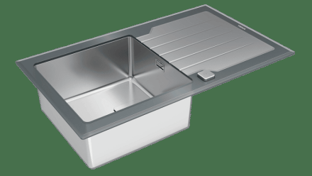 Кухонная мойка Teka Diamond RS15 1B 1D 86 STONE GREY серый камень