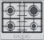 Газовая варочная панель Bosch PGP6B5O92R