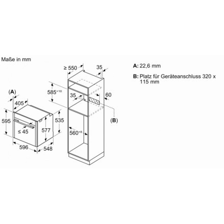 Духовой шкаф  Neff B69FY5CY0, цвет черный