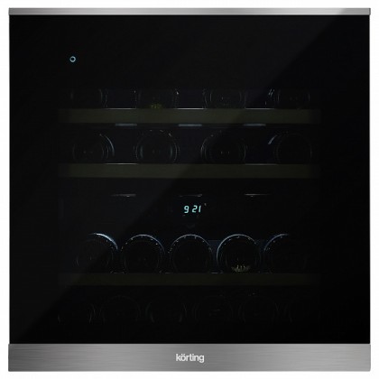 Винный шкаф Korting Kfw 604 db gxn встраиваемый, цвет черный