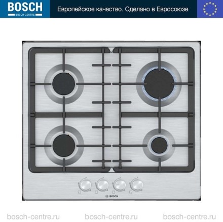 Газовая варочная панель Bosch PGP6B5O93R