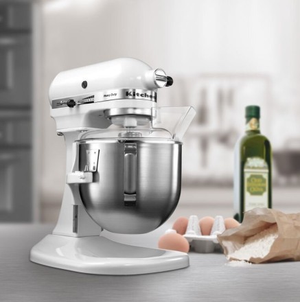 Миксер планетарный KitchenAid Heavy Duty 5KPM5EWH белый