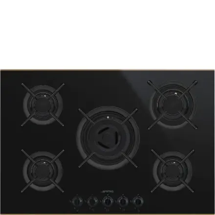 Варочная панель Smeg PV675CN газовая, цвет черный