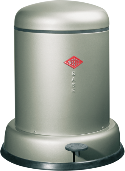 Мусорный контейнер Wesco Baseboy Металлик