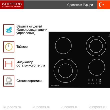 Варочная панель Kuppersberg ESO 622 R