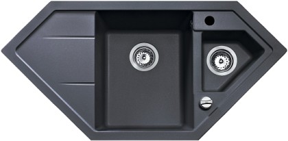 Кухонная мойка Teka Astral 80E TG Black metallic