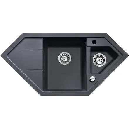Кухонная мойка Teka Astral 80E TG Black metallic