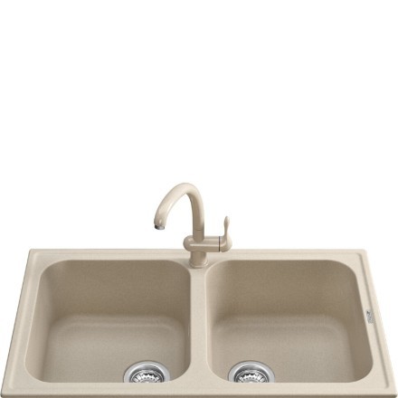 Мойка Smeg LZ862AV2 оборачиваемая цвет овес