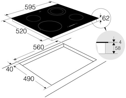 Варочная панель Asko HCL614G 
