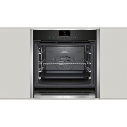Духовой шкаф  Neff B87VS24N0, цвет серебристый