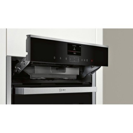 Духовой шкаф  Neff B87VS24N0, цвет серебристый