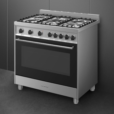 Варочный центр Smeg B901GMXI9, нержавеющая сталь