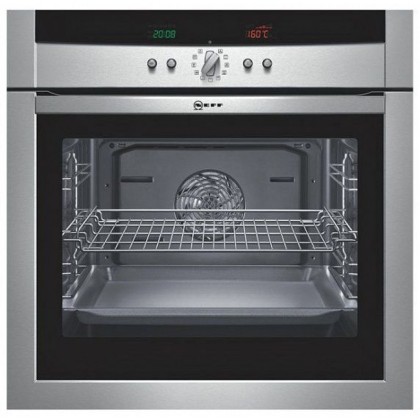 Духовой шкаф  Neff B15P42N0, цвет серебристый