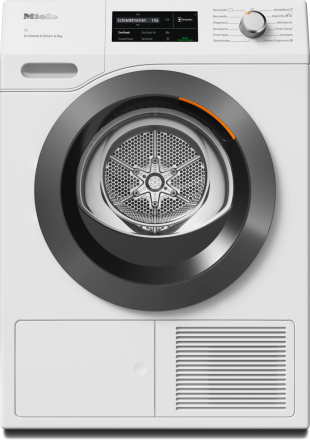 Сушильная машина Miele TCL790WP chrome edition европейская версия, цвет белый