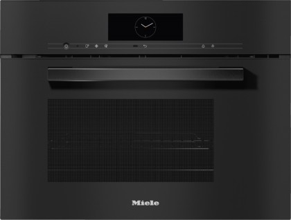 Пароварка с свч Miele DGM7840 OBSW, цвет чёрный