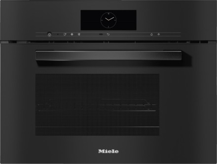 Пароварка с свч Miele DGM7840 OBSW, цвет чёрный