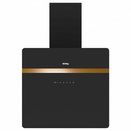 Вытяжка Korting Khc 69131 gcn вертикальная, цвет черный