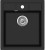 Кухонная мойка Teka Estela 45 S-TQ Black metallic