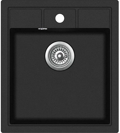 Кухонная мойка Teka Estela 45 S-TQ Black metallic