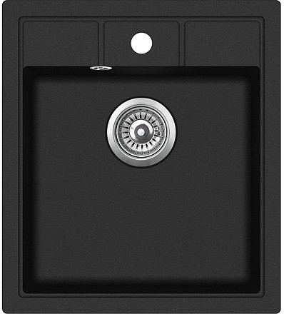 Кухонная мойка Teka Estela 45 S-TQ Black metallic