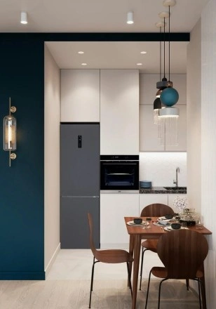 Холодильник Vard VRC195NI двухкамерный с нижней морозильной камерой